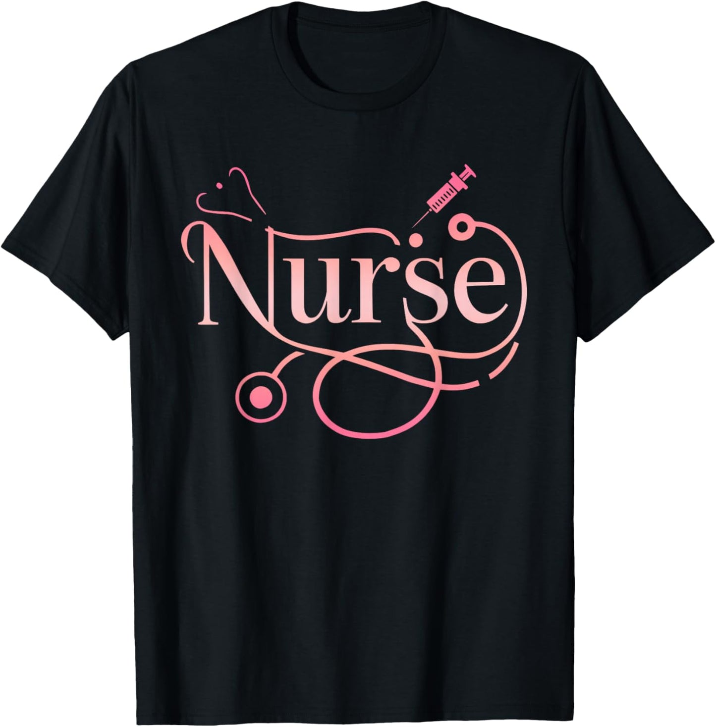 Nurse's Day Nurse Life Happy National Nurses Week Funny T-Shirt - T-Shirt | Black