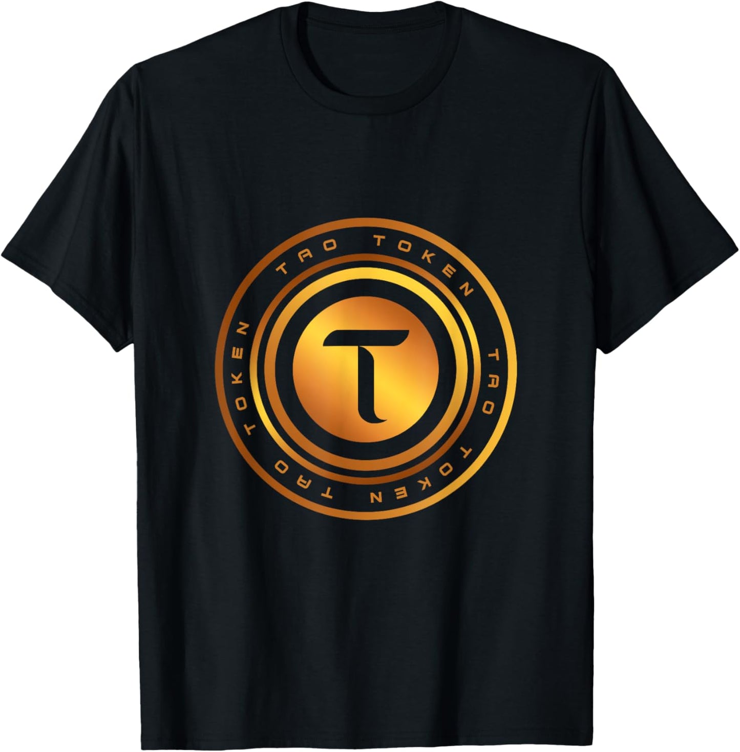 Digital money TAO coin Bittensor Crypto Blockchain Token T-Shirt - T-Shirt | Black
