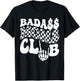 Badass Moms Club Trendy Mama Funny Mother Bad Ass Mom T-Shirt - T-Shirt | Black