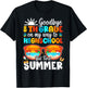 Goodbye 8th Grade Graduation To Highschool Hello Summer T-Shirt - T-Shirt | Black