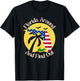Florida Around And Find Out Funny Ammo Gun Lovers Alligator T-Shirt - T-Shirt | Black