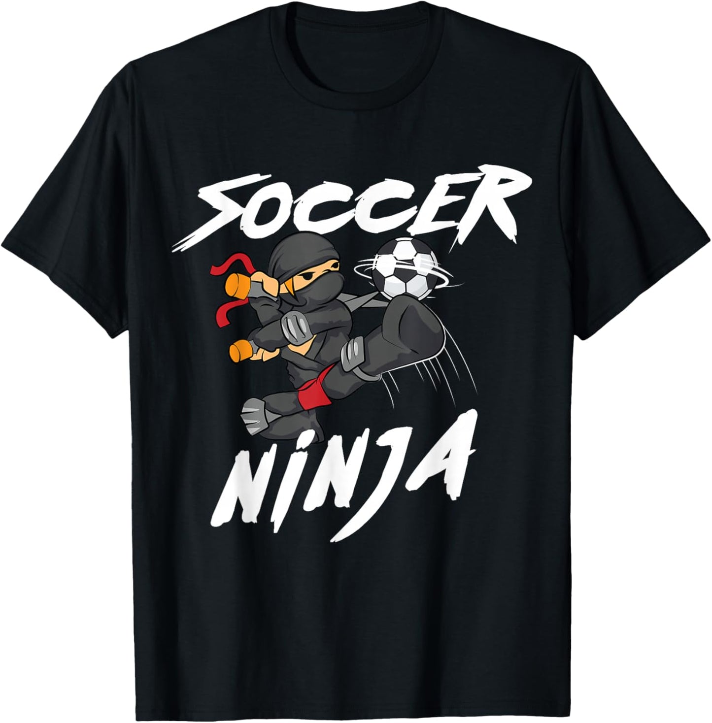 Cool Soccer Art Boys Kid Soccer Lovers Soccer Player T-Shirt - T-Shirt | Black