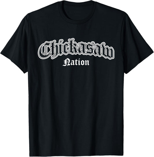 Chickasaw Nation Native American Indian T-Shirt - T-Shirt | Black