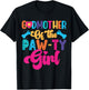Godmother of The Paw-ty Girl Dog Family Matching Party T-Shirt - T-Shirt | Black
