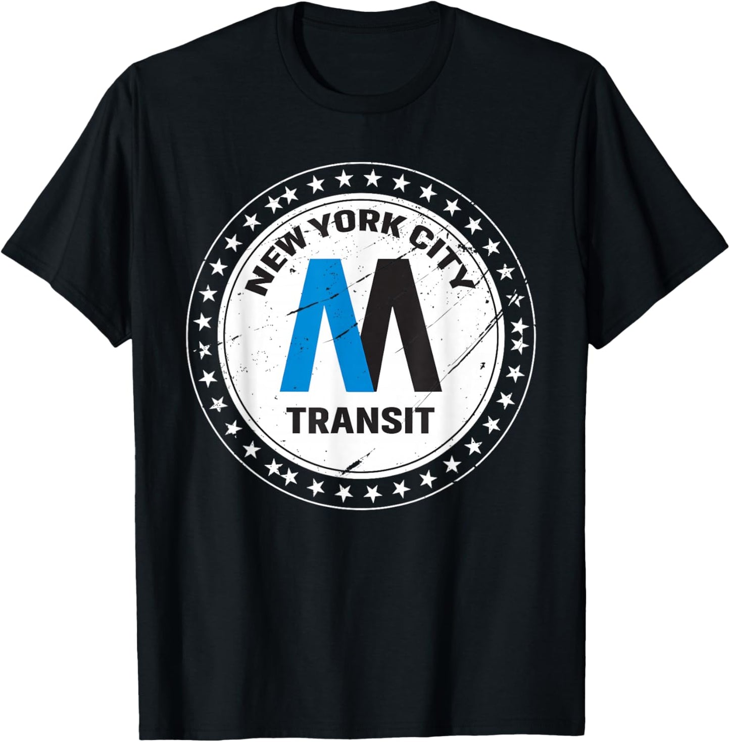 NYC Metro Speed Transit Sleek Train Enthusiast T-Shirt - T-Shirt | Black