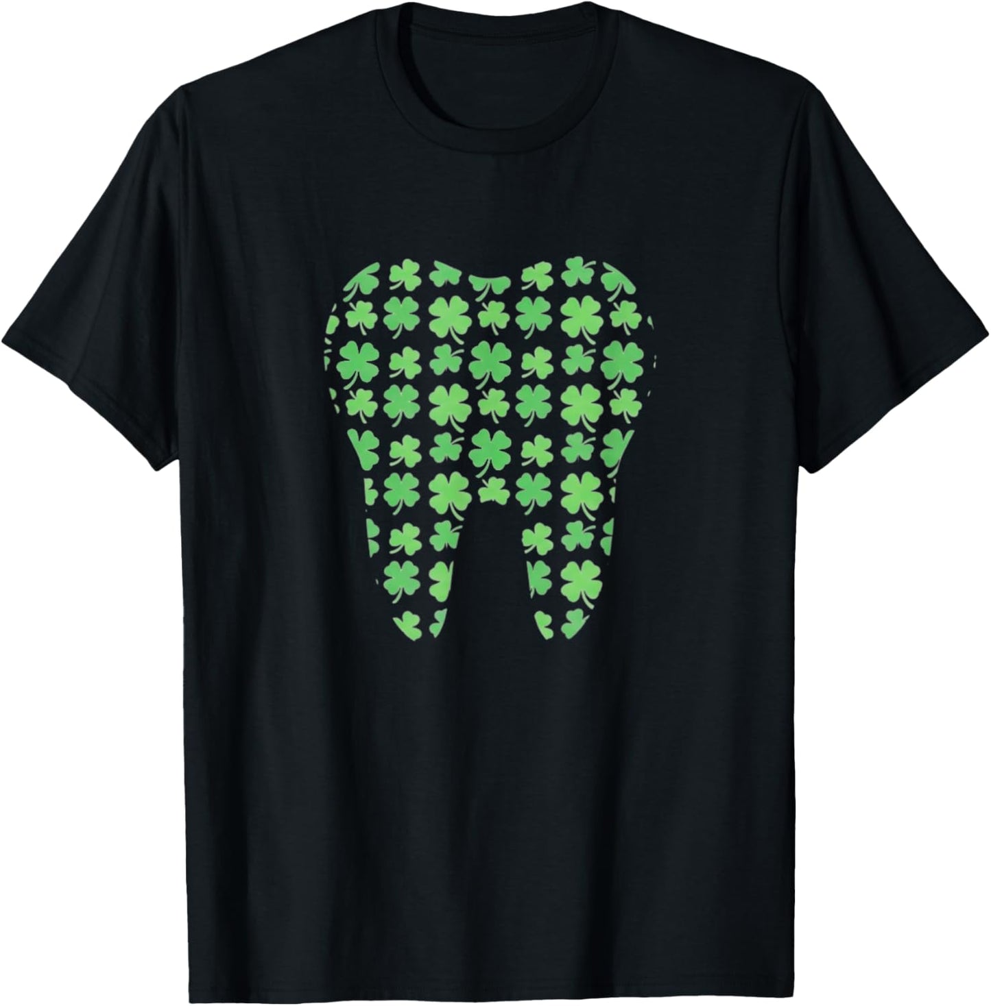 St Patricks Day Dentist Tooth Saint Pattys Dental Women Men T-Shirt - T-Shirt | Black
