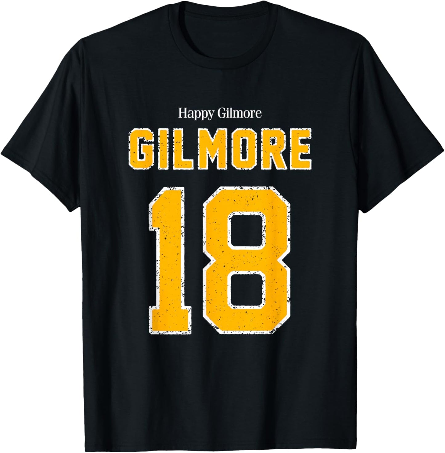 Happy Gilmore 30th Anniversary Jersey T-Shirt - T-Shirt | Black