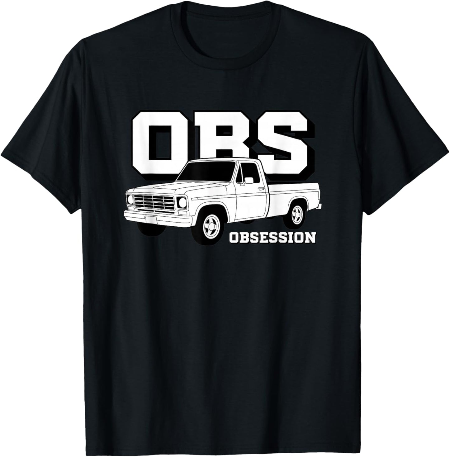 Trucks & Off-Road OBS Old Body Style Obsession, Classic Tru T-Shirt - T-Shirt | Black