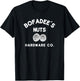 Bofadee's Nuts Hardware Co. or Women Funny T-Shirt - T-Shirt | Black