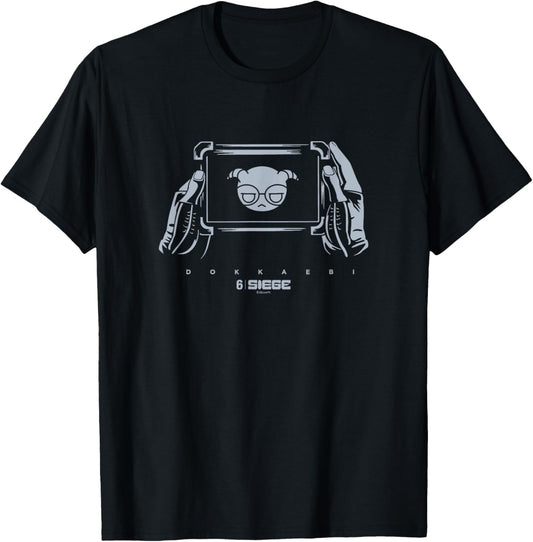 Six Siege Dokkaebi, offizielles Lizenzprodukt T-Shirt - T-Shirt | Black