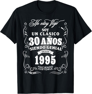 30th Birthday gift in Spanish Regalo cumpleanos 30 T-Shirt - T-Shirt | Black