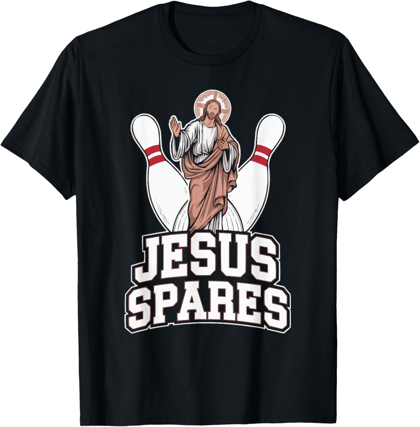 Funny Jesus Christ Religious Christian Believer Christianity T-Shirt - T-Shirt | Black