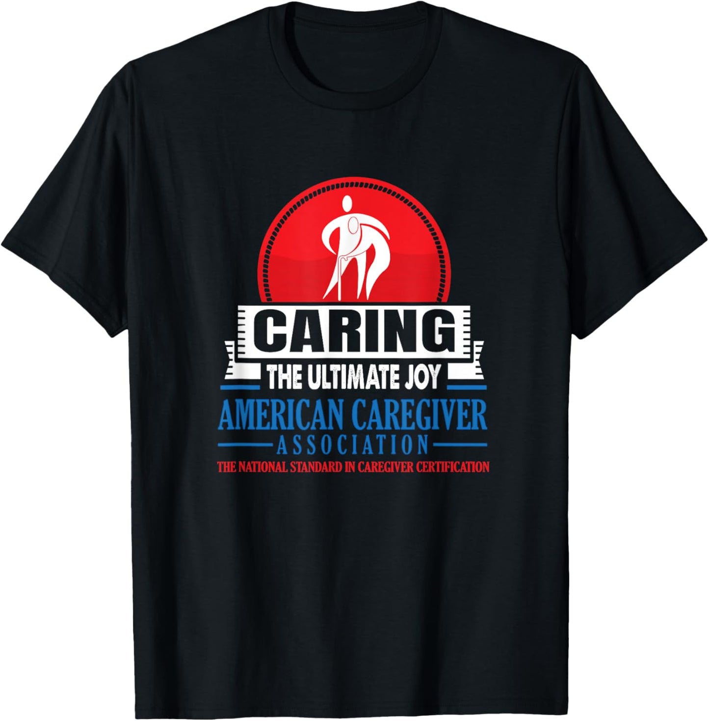 Caring-The Ultimate Joy (Official ACA Apparel) T-Shirt - T-Shirt | Black