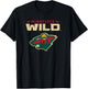 Minnesota Wild Power Play Black Officially Licensed T-Shirt - T-Shirt | Black