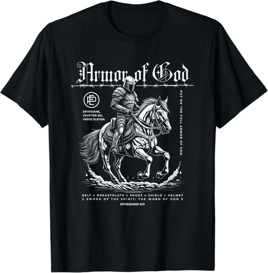 Armor of God T-Shirt - T-Shirt | Black