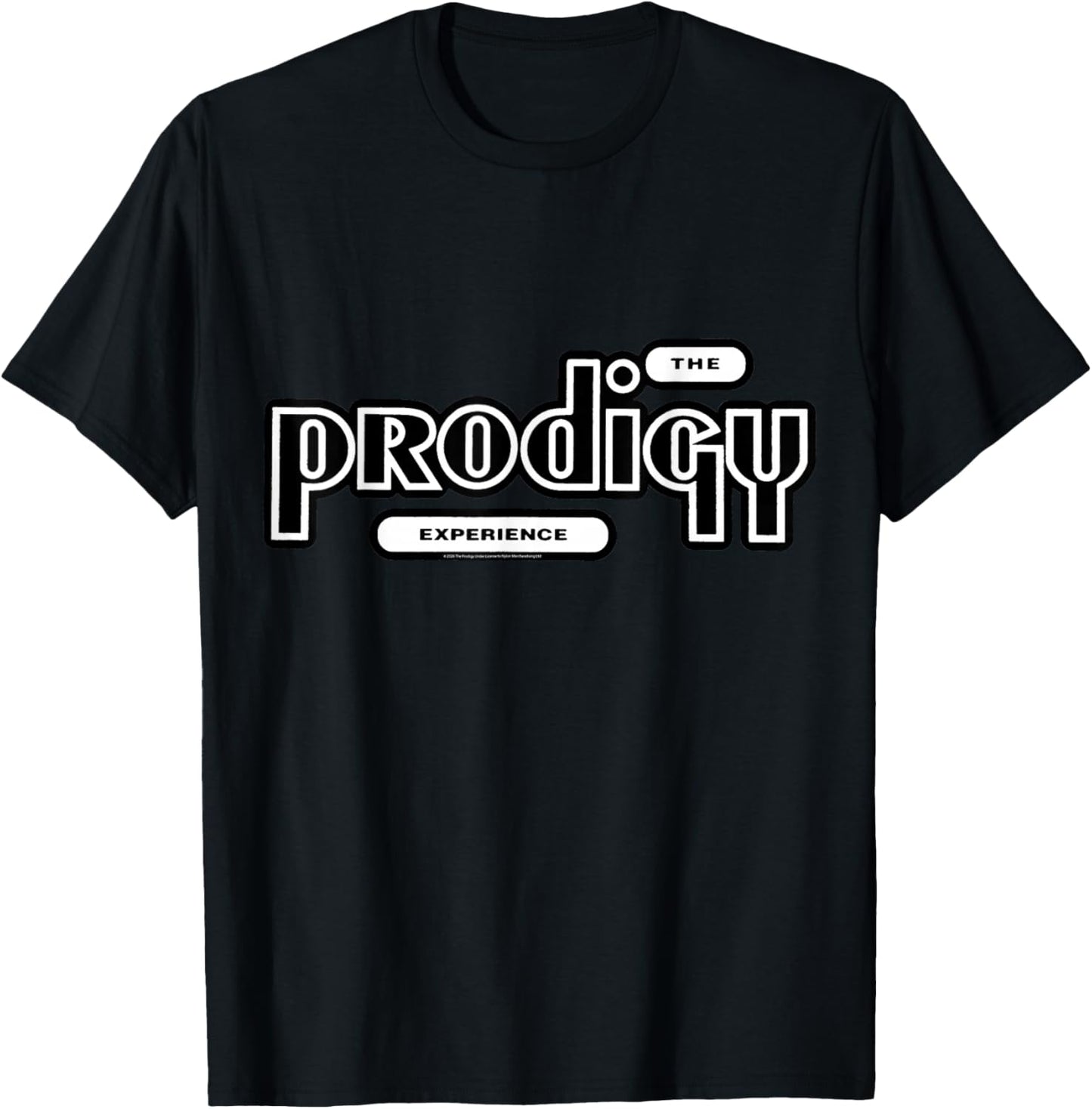 Official The Prodigy Experience Logo Big Beat Electronic T-Shirt - T-Shirt | Black