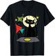 Mid Century Cat Retro Atomic Age Space Modern 50s 60s Kids T-Shirt - T-Shirt | Black
