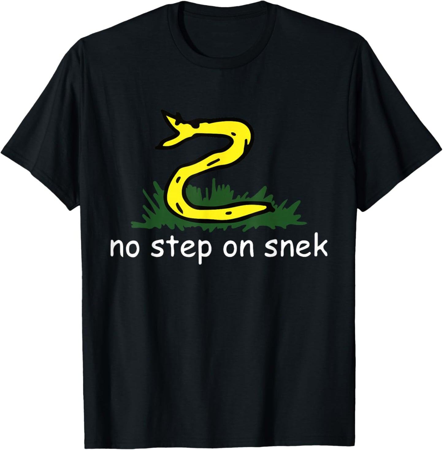 No Step On Snek T-Shirt - T-Shirt | Black