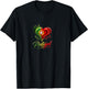 Portugal Heart Love T-Shirt - T-Shirt | Black