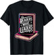 Readers Make Leaders for Book Lovers T-Shirt - T-Shirt | Black