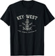 Key West FL Rebel Pirate Boating Scuba Fishing Gear T-Shirt - T-Shirt | Black