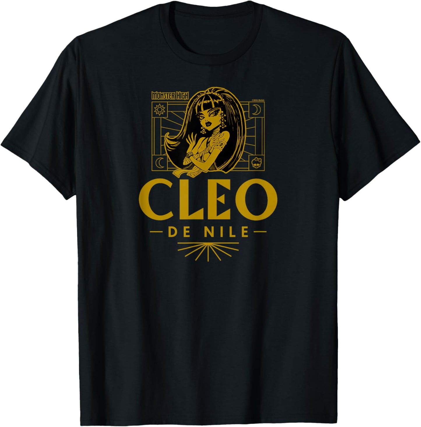 Monster High - Cleo De Nile Black T-Shirt - T-Shirt | Black