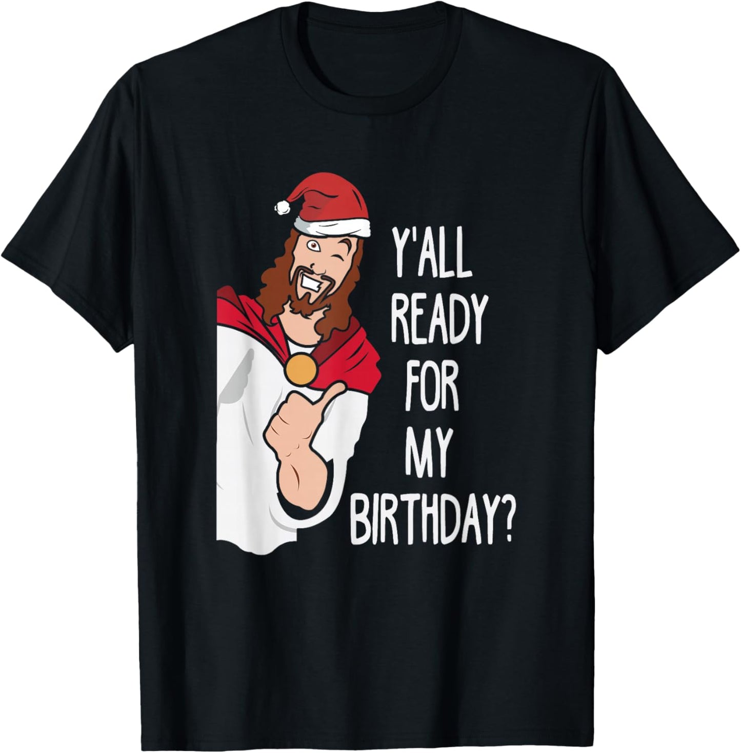 Funny Birthday Boy Men Women Kids Ugly Christmas T-Shirt - T-Shirt | Black
