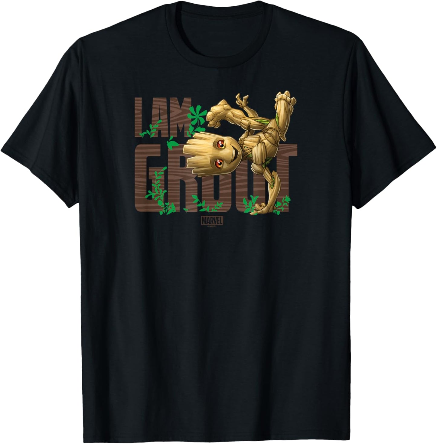 Guardians of The Galaxy - I Am Groot T-Shirt - T-Shirt | Black