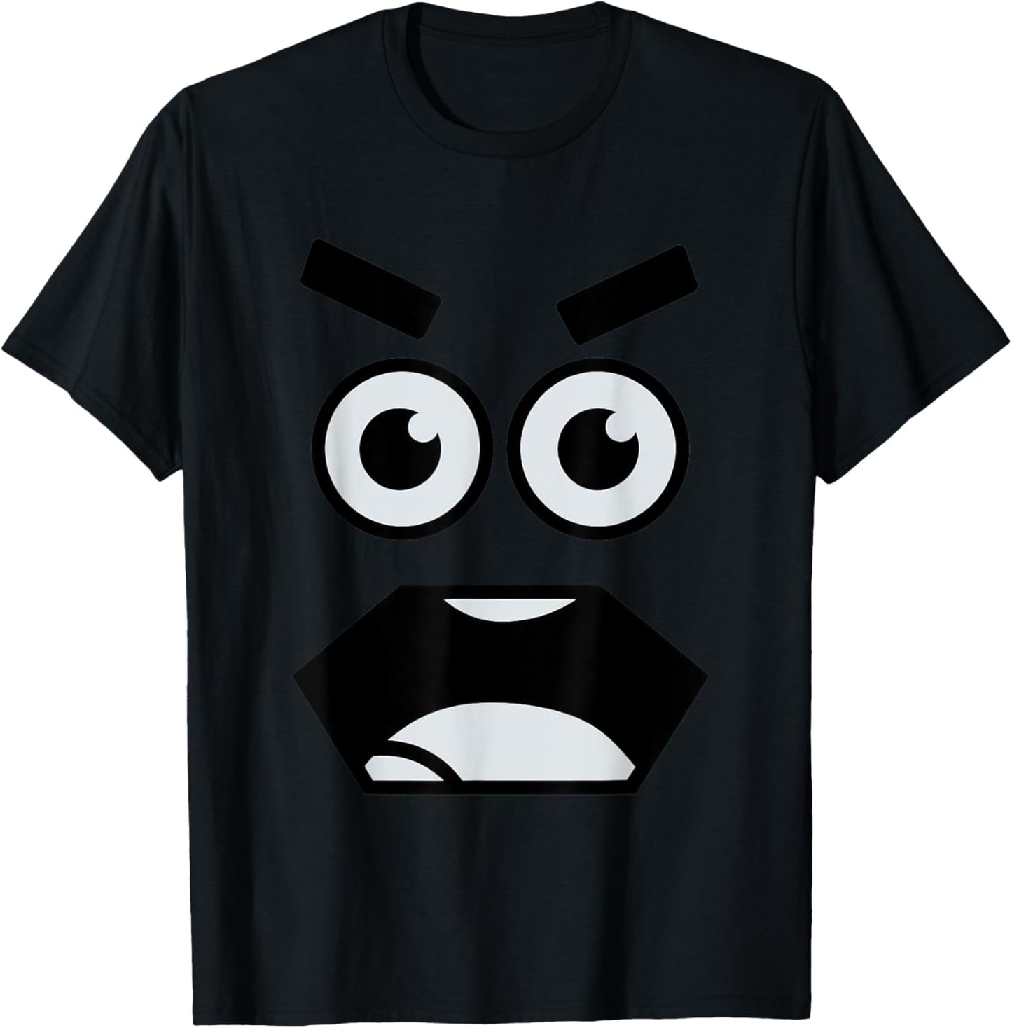 Creepy Carrots Face Halloween Costume for Kids and Adult T-Shirt - T-Shirt | Black