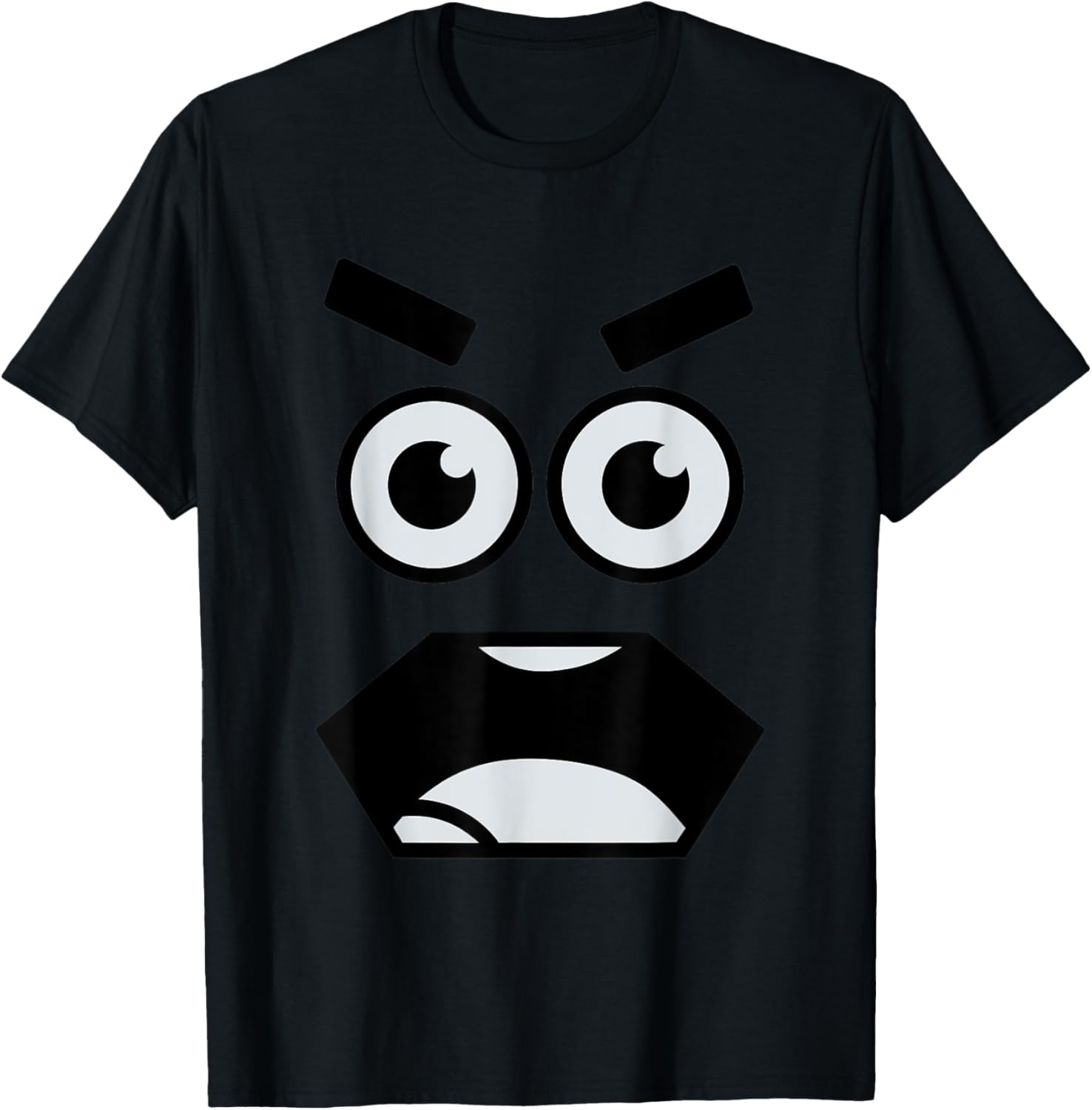 Creepy Carrots Face Halloween Costume for Kids and Adult T-Shirt - T-Shirt | Black