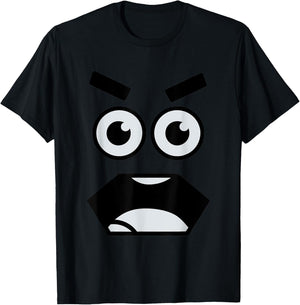 Creepy Carrots Face Halloween Costume for Kids and Adult T-Shirt - T-Shirt | Black