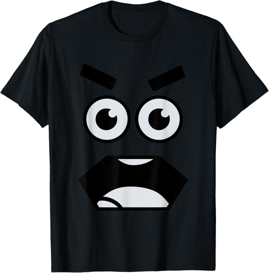 Creepy Carrots Face Halloween Costume for Kids and Adult T-Shirt - T-Shirt | Black