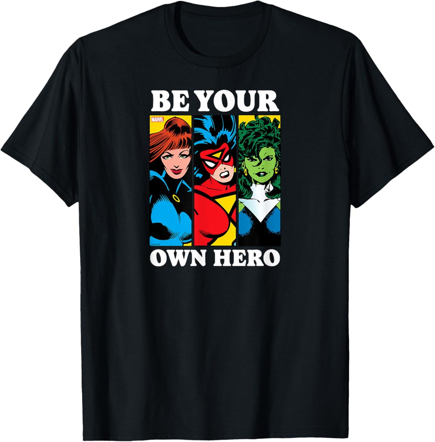 Marvel - Be Your Own Hero Mother's Day T-Shirt - T-Shirt | Black