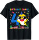 4 Year Old Birthday Shark 4th Toddlers Birthday Boy Girl T-Shirt - T-Shirt | Black