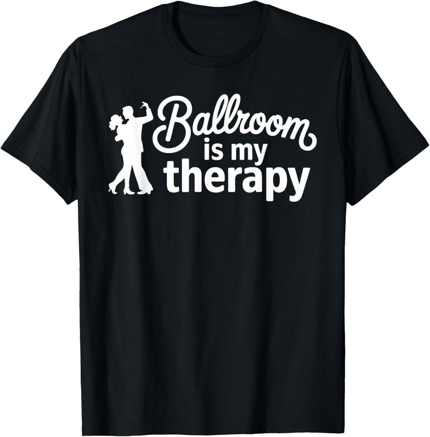 Cool Ballroom Dance Art Women Ballroom Dancing Lover T-Shirt - T-Shirt | Black