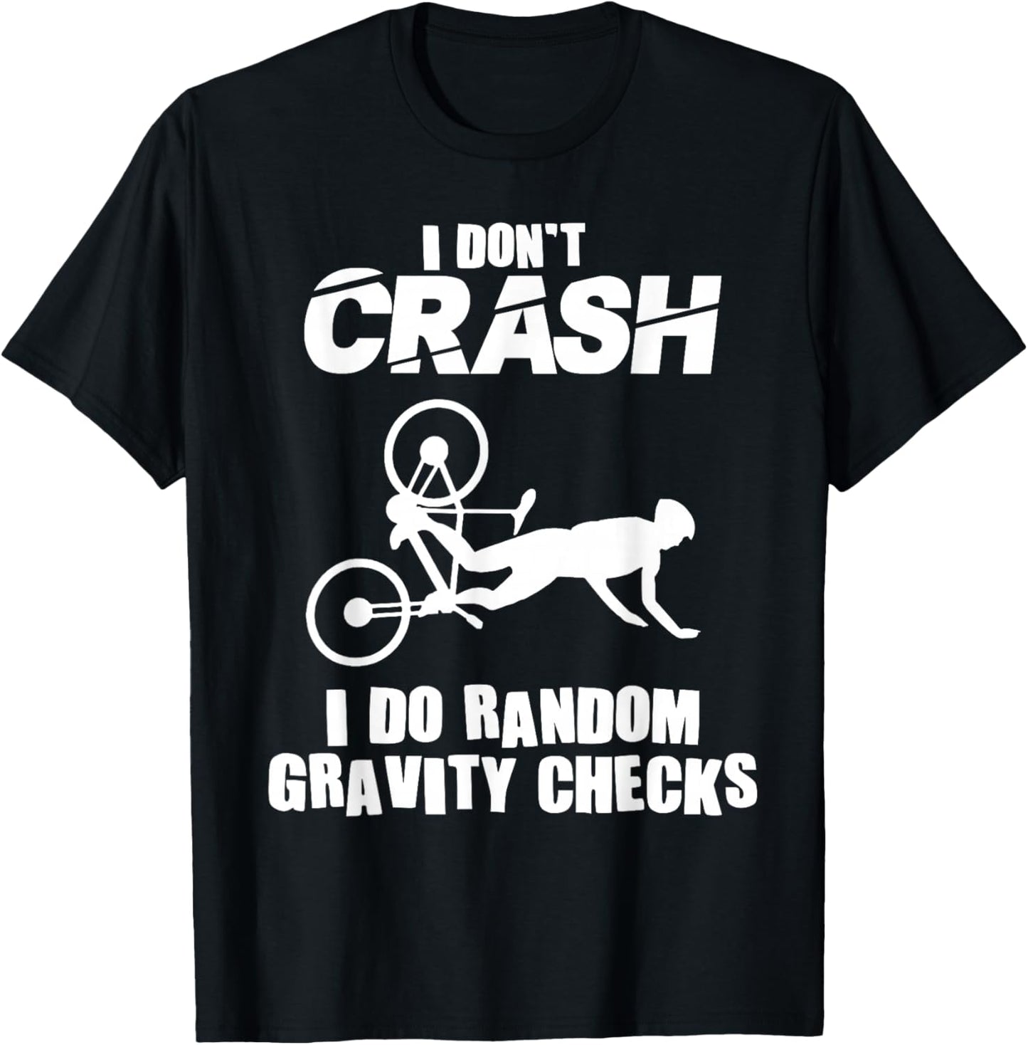 Funny Mountain Bike Design Women MTB Mountain Biker T-Shirt - T-Shirt | Black