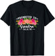 Grandma Again in 2026 2nd Baby Grandbaby Announcement Floral T-Shirt - T-Shirt | Black