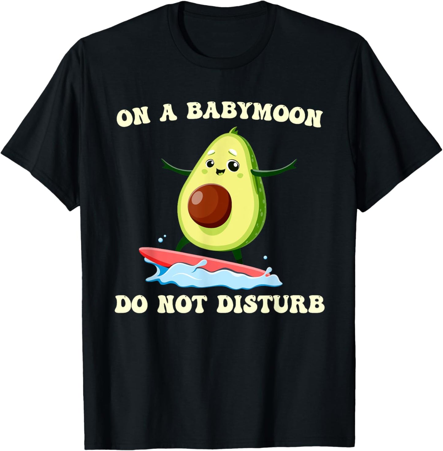 Future Mommy ON A BABYMOON DON'T DISTURB Soon Mom T-Shirt - T-Shirt | Black