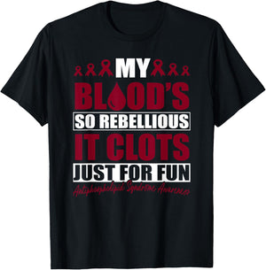 Antiphospholipid Syndrome T-Shirt - T-Shirt | Black
