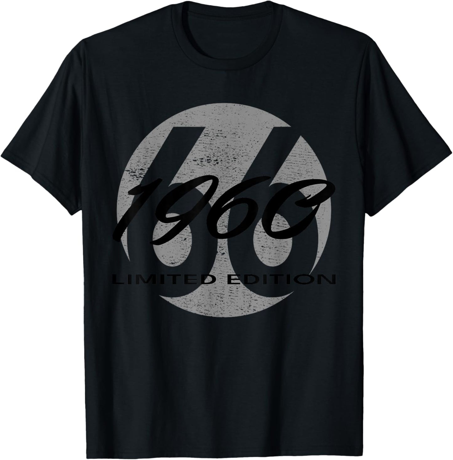 66. Geburtstag Mann Frau 66 Jahre 1960 Lustig Geschenk T-Shirt - T-Shirt | Black