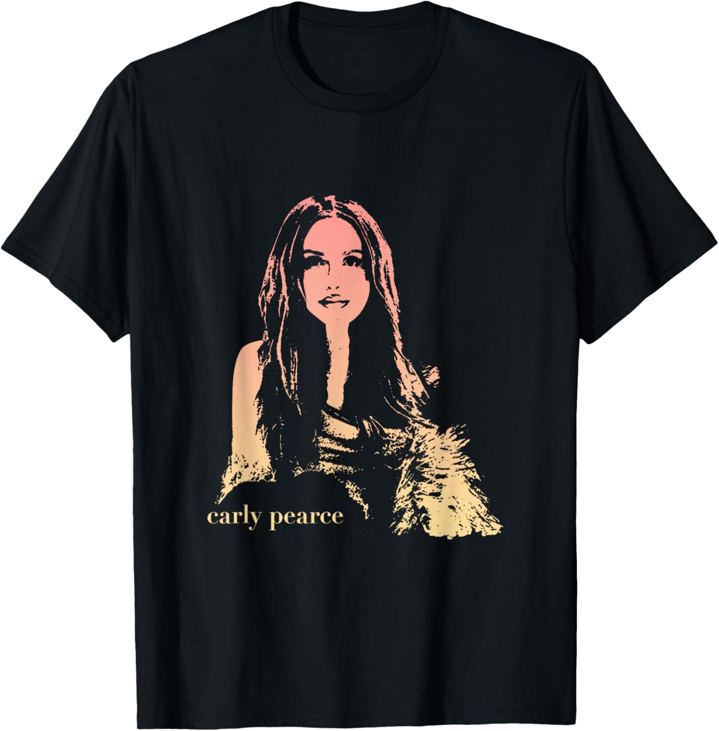 Carly Pearce Gradient T-Shirt - T-Shirt | Black