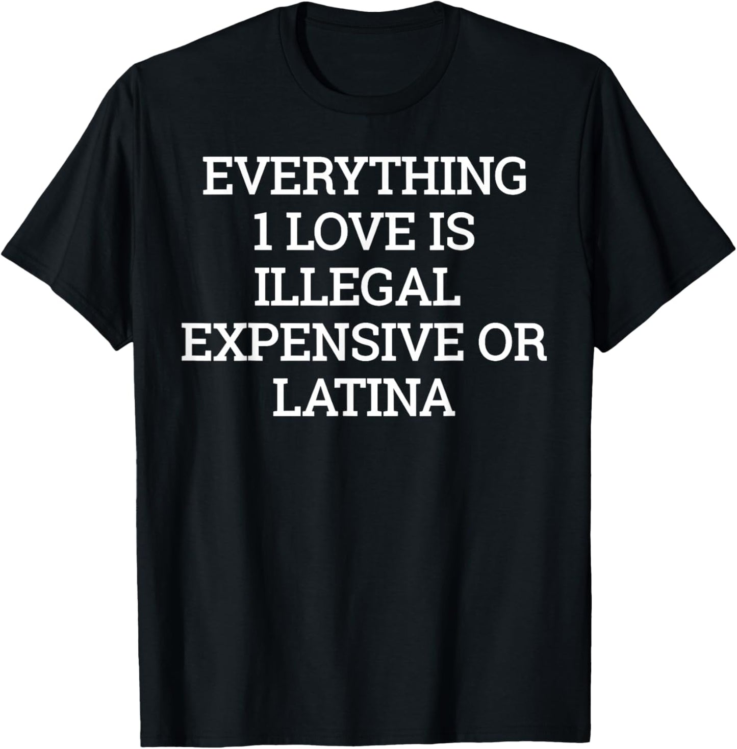 Everything I Love is Illegal T-Shirt - T-Shirt | Black