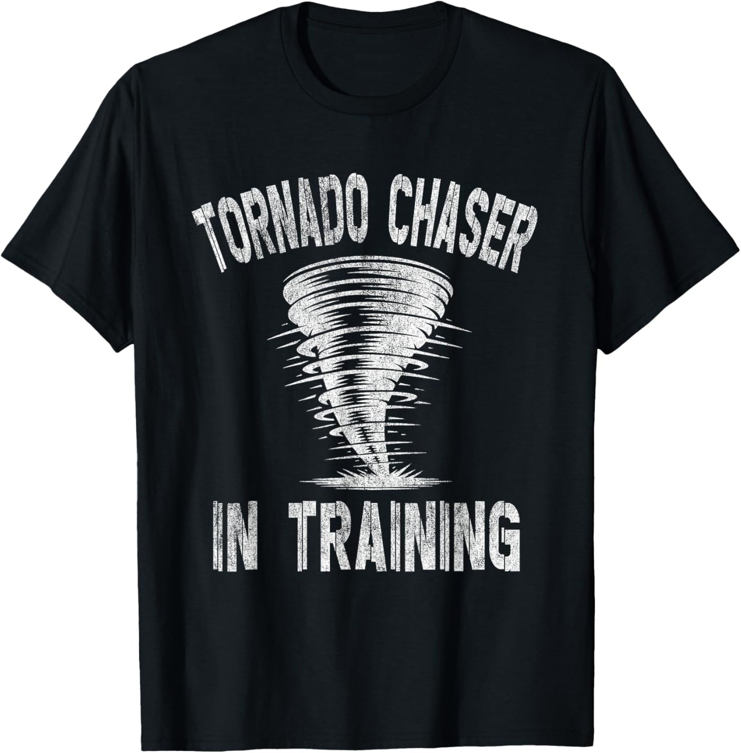 Tornado Chaser In Training - Storm Hunter T-Shirt - T-Shirt | Black