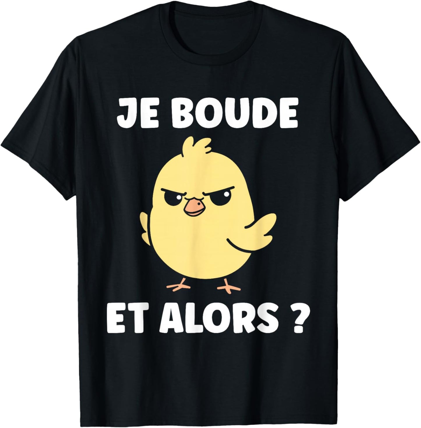 Humor sulking Simple Chick Cute grumpy Funny I sulk T-Shirt - T-Shirt | Black