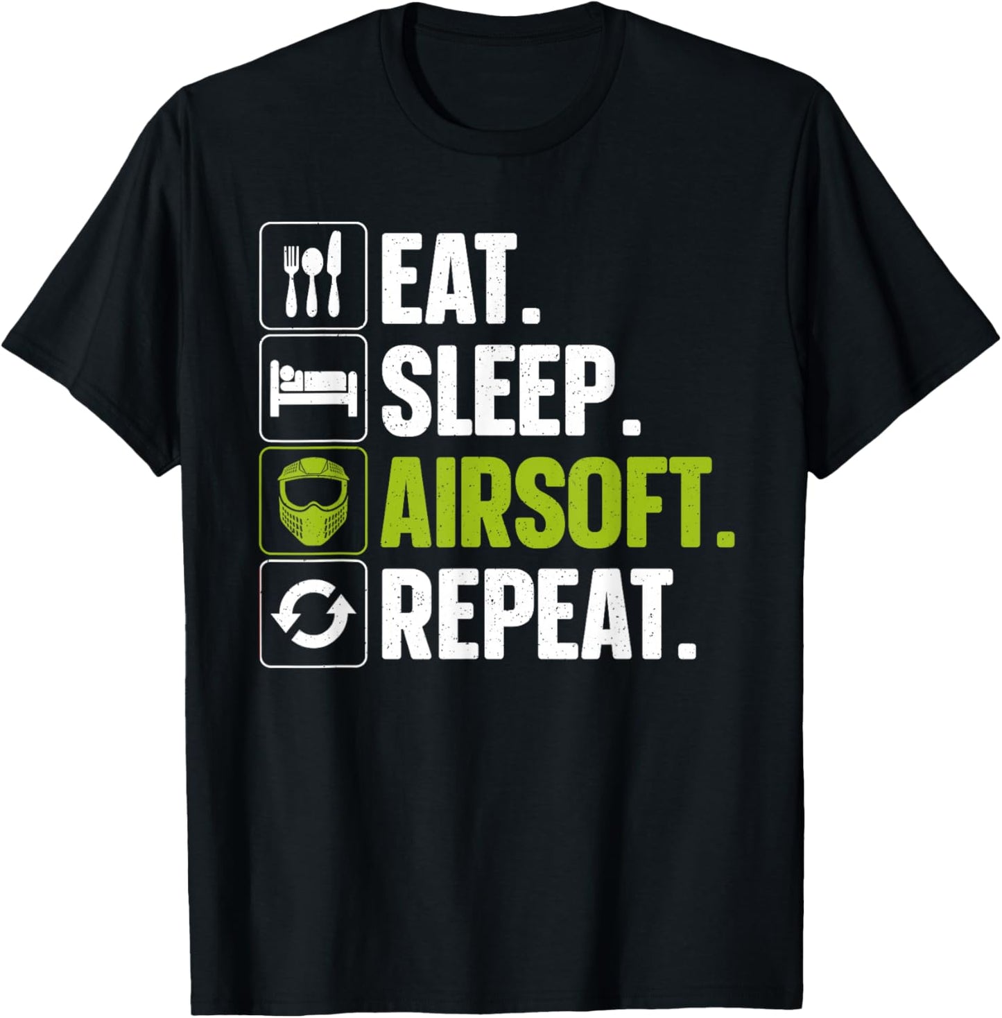 Funny Airsoft Design Women Airsoft Player Airsoft T-Shirt - T-Shirt | Black