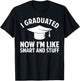Funny Graduation Art Women Masters Degree Graduate T-Shirt - T-Shirt | Black