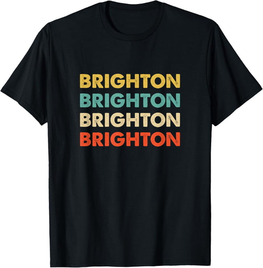 Brighton England T-Shirt - T-Shirt | Black