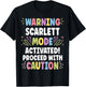 SCARLETT Personalized Name Funny Cute Custom SCARLETT Name T-Shirt - T-Shirt | Black