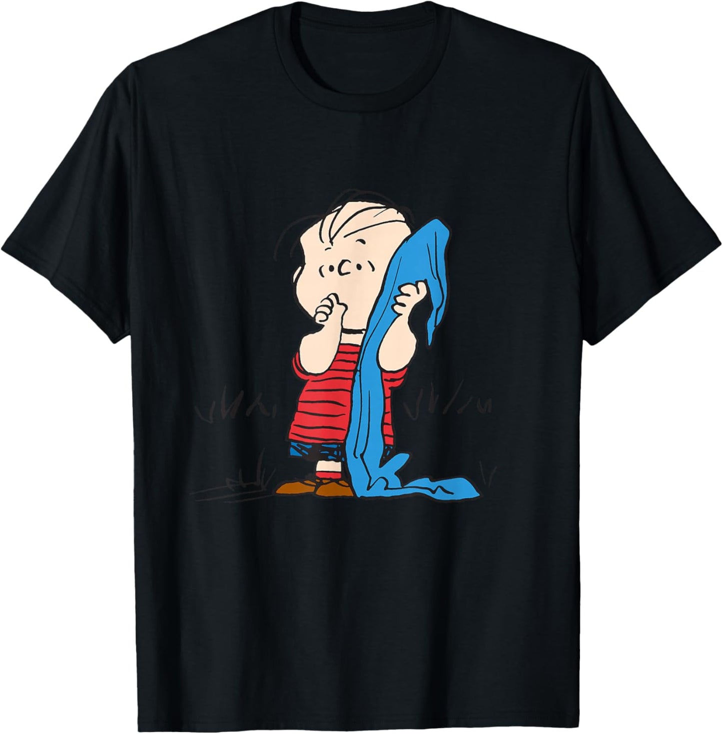 Peanuts Linus Van Pelt T-Shirt - T-Shirt | Black
