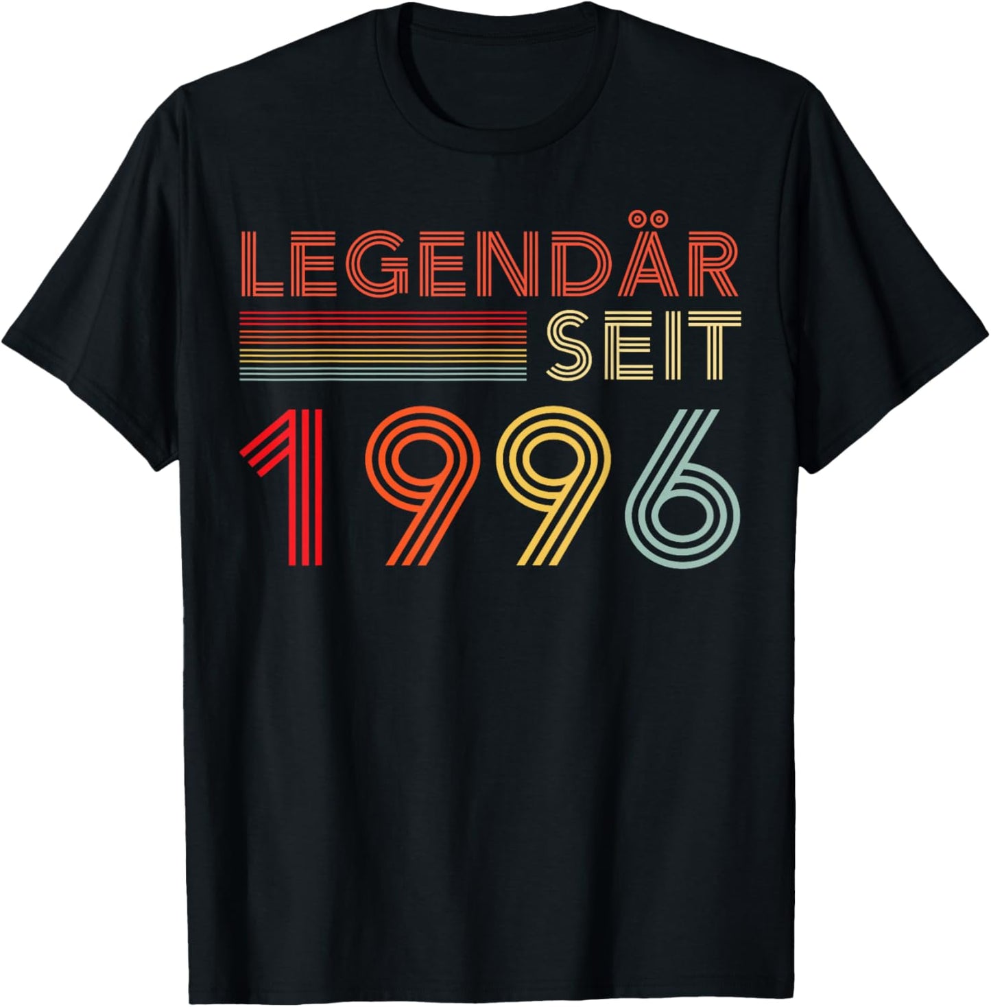 1996 Birthday Man 30th Decoration Funny 30s 30th Birthday T-Shirt - T-Shirt | Black